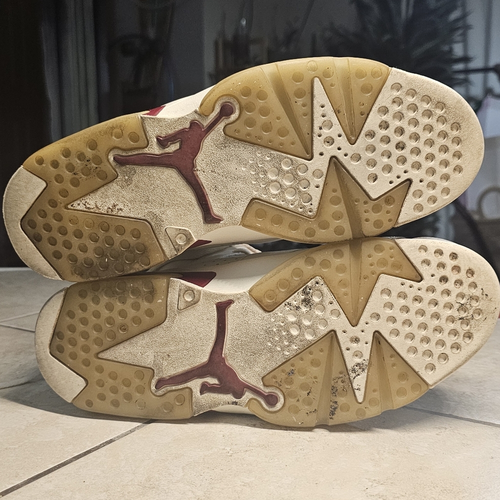 Air Jordan 6 Retro Maroon Nike 8 - Picture 10 of 10